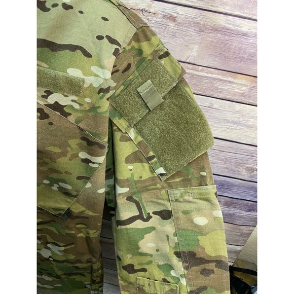 Men's PROPPER Military Coat Jacket, Green Pockets Size M/R Long Sleeve, NWOT - Picture 9 of 11